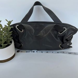 HOBO grey leather handbag